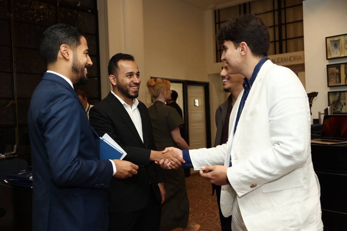 Networking at the forum